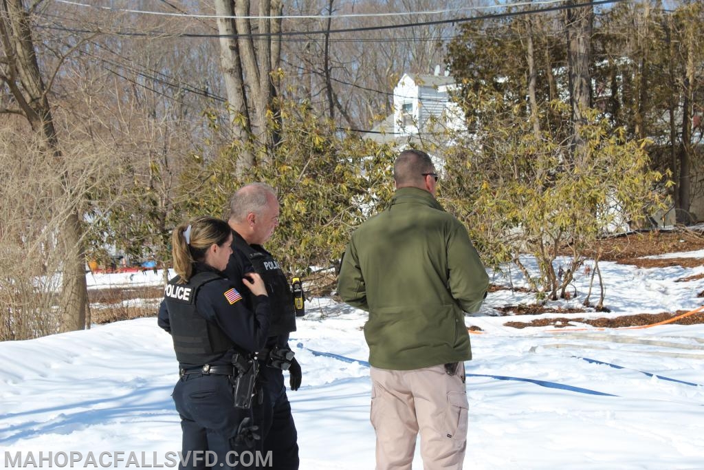 Barrett Hill structure fire - Mahopac Falls Volunteer Fire Department